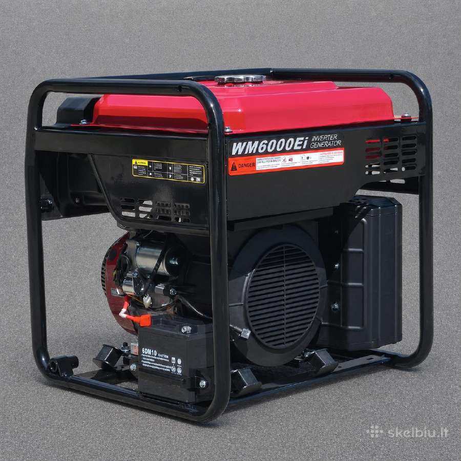 Inverterinis generatorius Weima Wm6000ei 800eur - nuotraukos Nr. 5