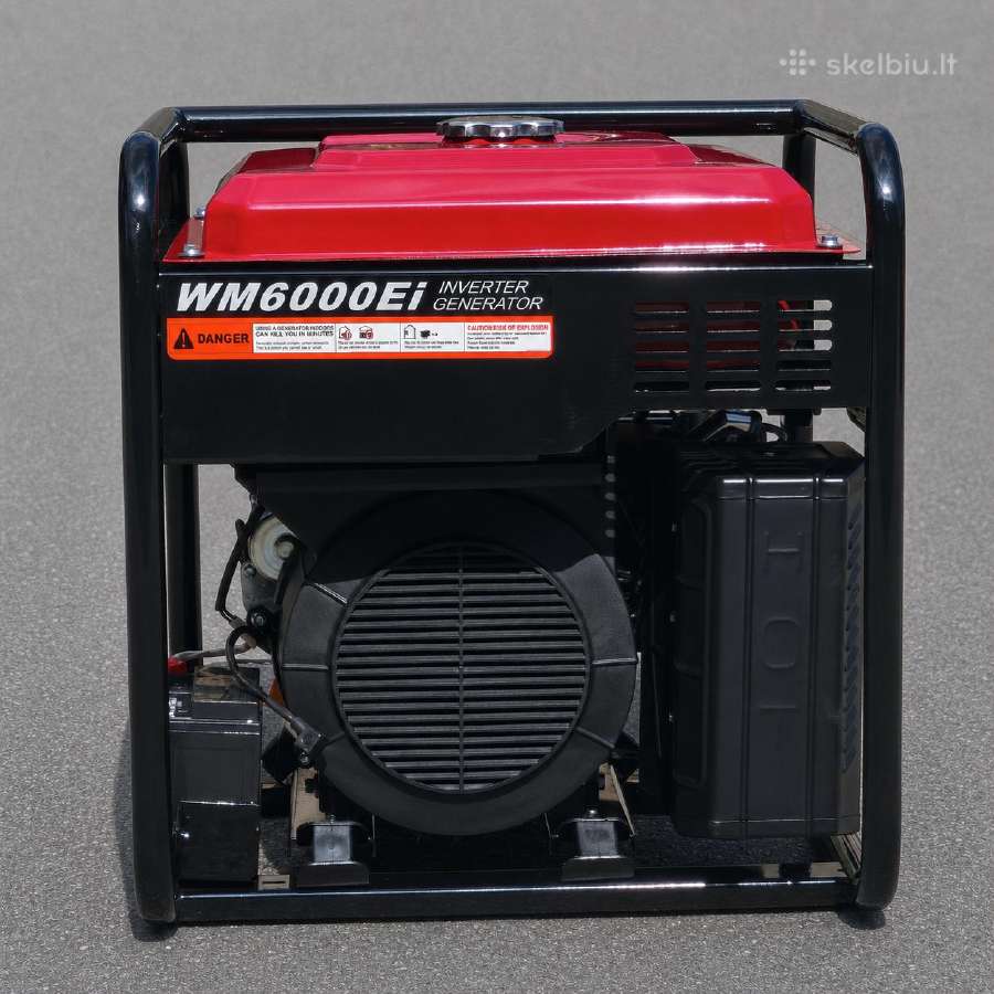 Inverterinis generatorius Weima Wm6000ei 800eur - nuotraukos Nr. 6