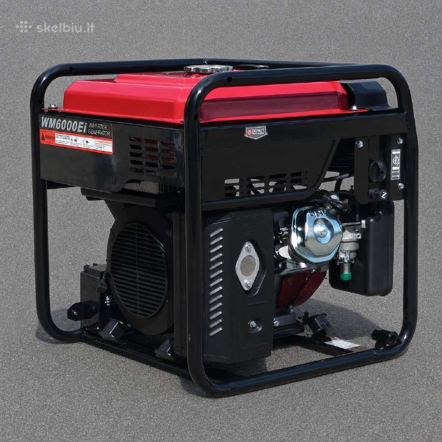 Inverterinis generatorius Weima Wm6000ei 800eur - nuotraukos Nr. 7
