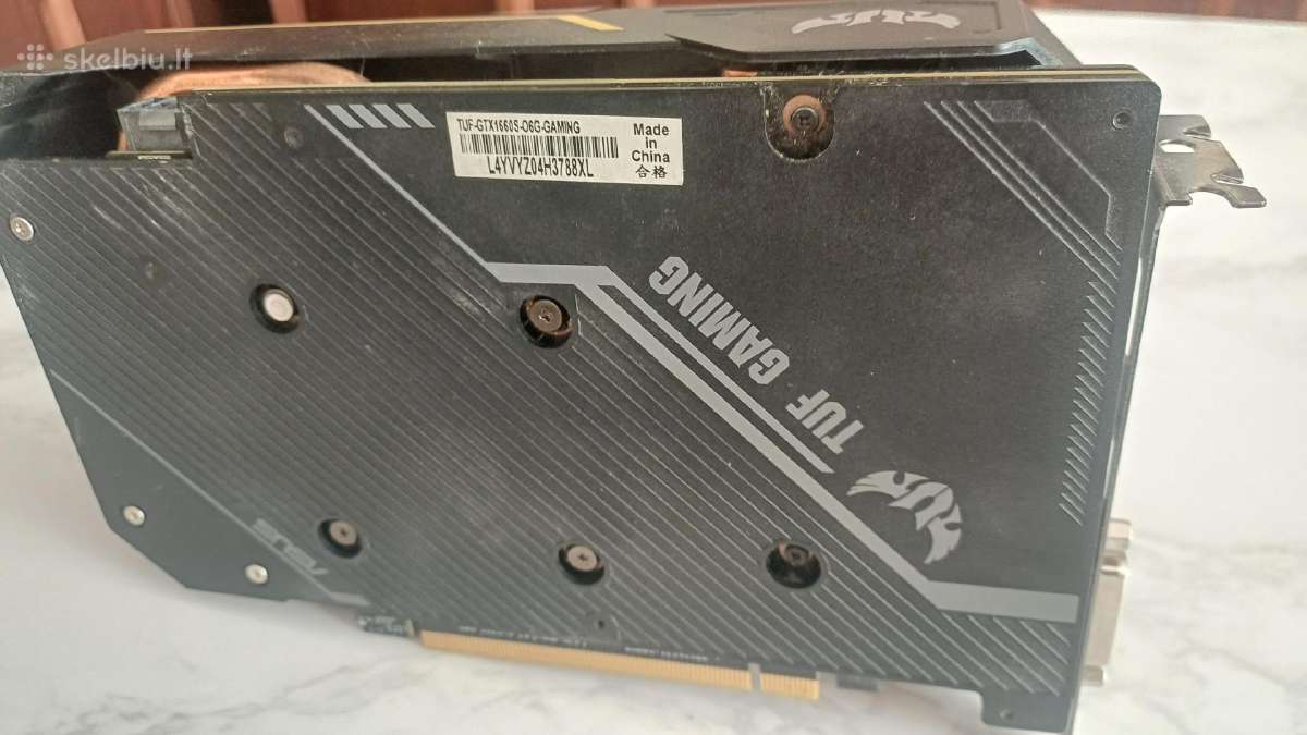 A Gtx 1660 Super naudota - nuotraukos Nr. 4