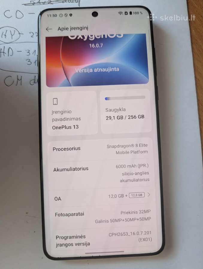 Oneplus 13 - nuotraukos Nr. 5