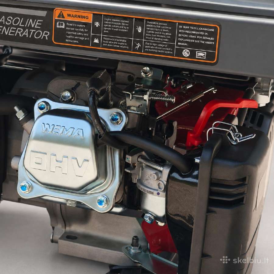Benzininis generatorius Weima Wm3200t 399eur! - nuotraukos Nr. 8