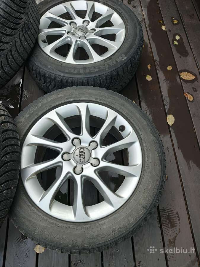 Audi R16 Et46 6.5j 5x112 57.1 su M+s padangomis - nuotraukos Nr. 3