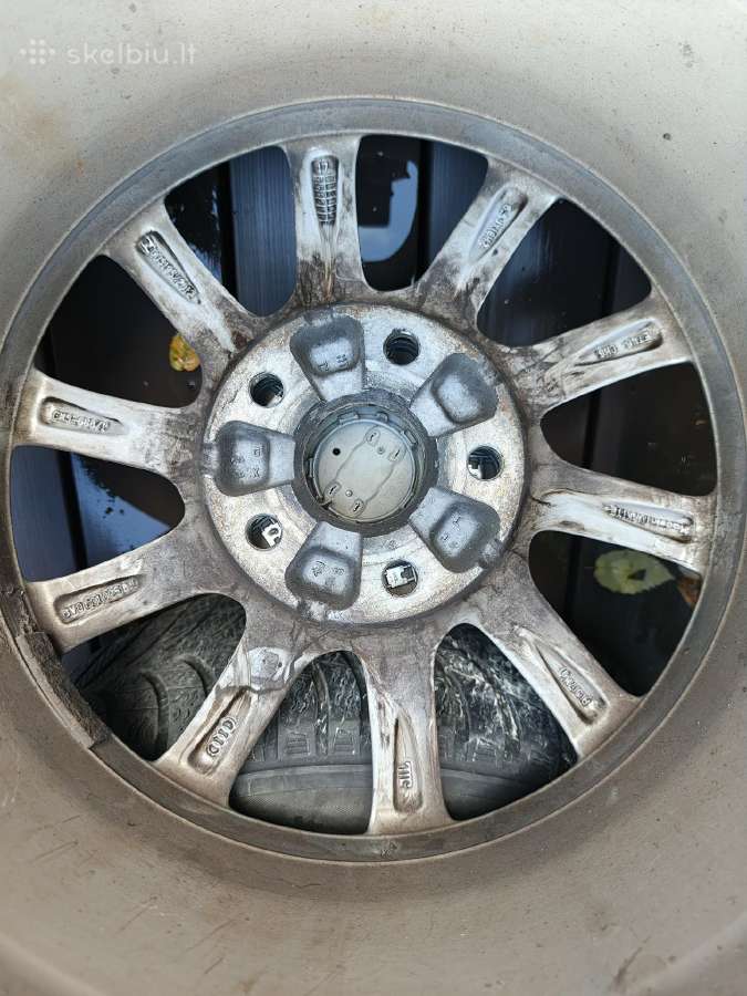Audi R16 Et46 6.5j 5x112 57.1 su M+s padangomis - nuotraukos Nr. 9