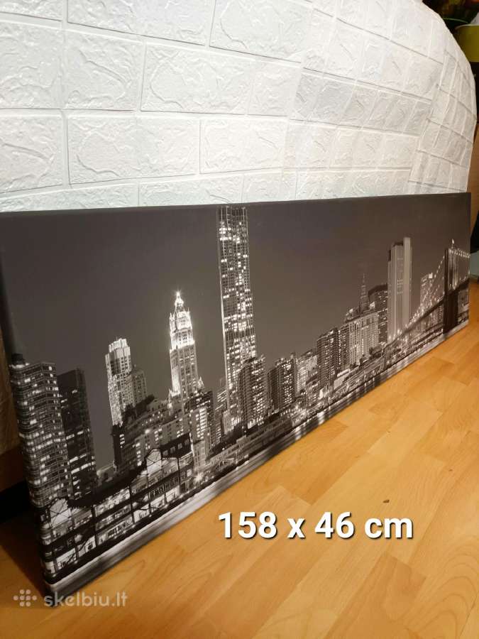 Didelis panoraminis Niujorko paveikslas New York - nuotraukos Nr. 2