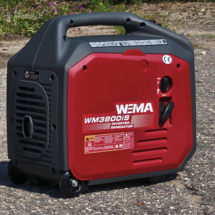 Inverterinis generatorius Weima Wm3800is 550eur! - nuotraukos Nr. 11