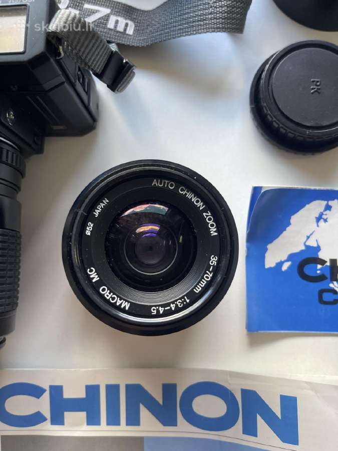 Chinon Cp-7m fotoparatas - nuotraukos Nr. 6