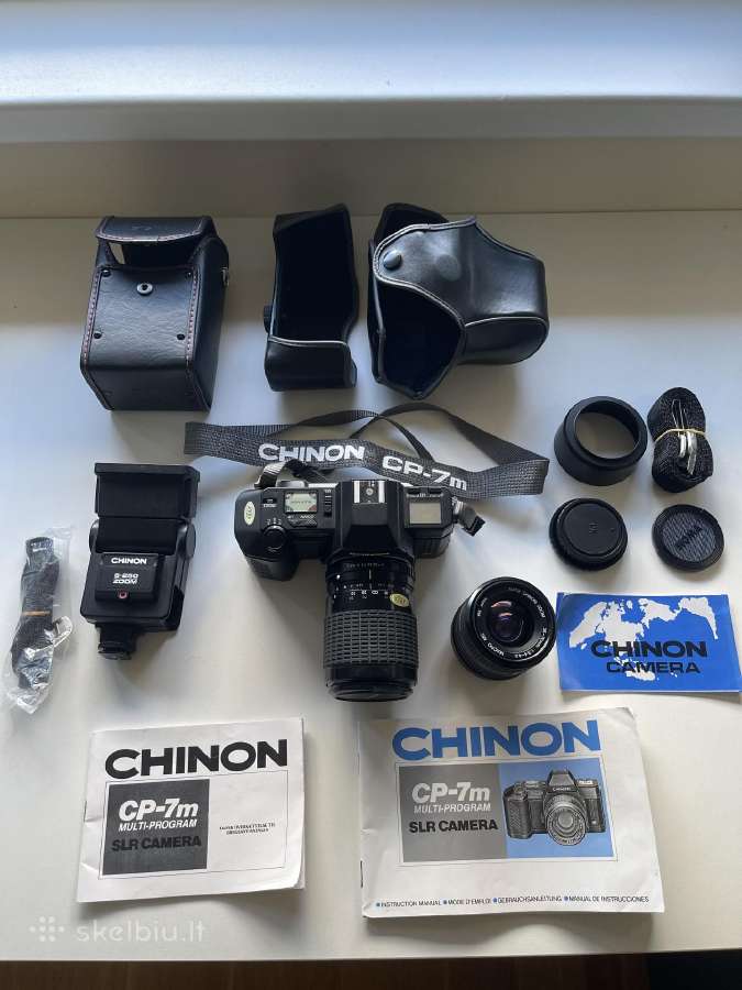 Chinon Cp-7m fotoparatas - nuotraukos Nr. 11