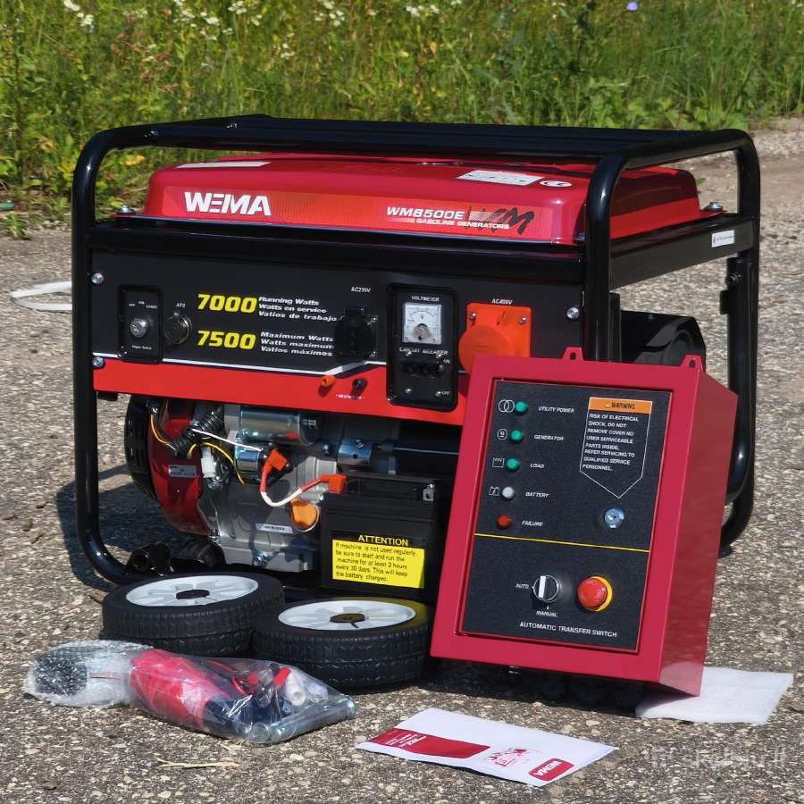 Trifazis generatorius su Ats. Weima Wm8500e 999eur - nuotraukos Nr. 2