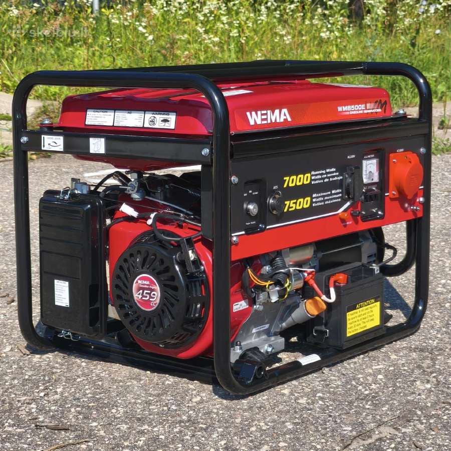 Trifazis generatorius su Ats. Weima Wm8500e 999eur - nuotraukos Nr. 9
