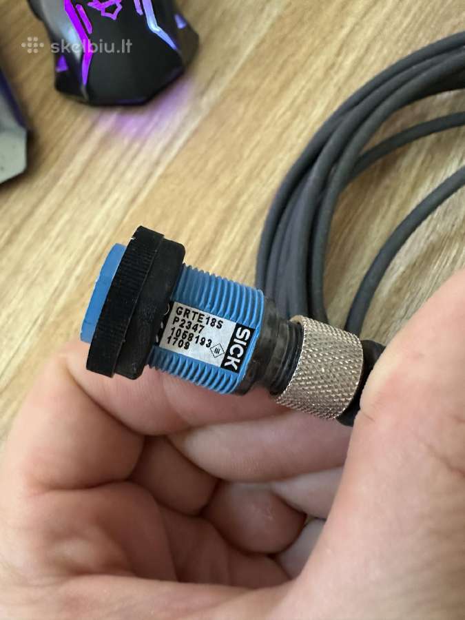 Siemens Logo Plc, Sick optinis jutiklis, Finder - nuotraukos Nr. 7