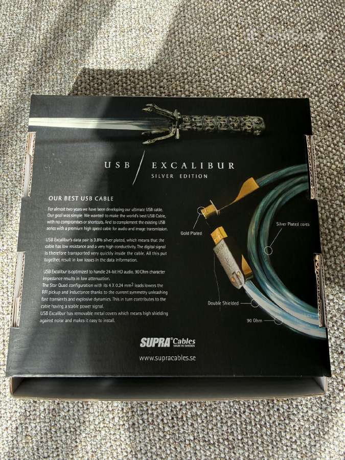 Supra sword Excalibur Usb - nuotraukos Nr. 3