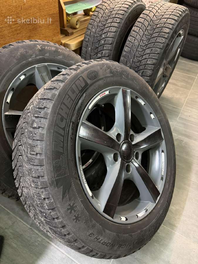 5x114 R16 Dezent ratai su dygliuotomis Michelin - nuotraukos Nr. 8