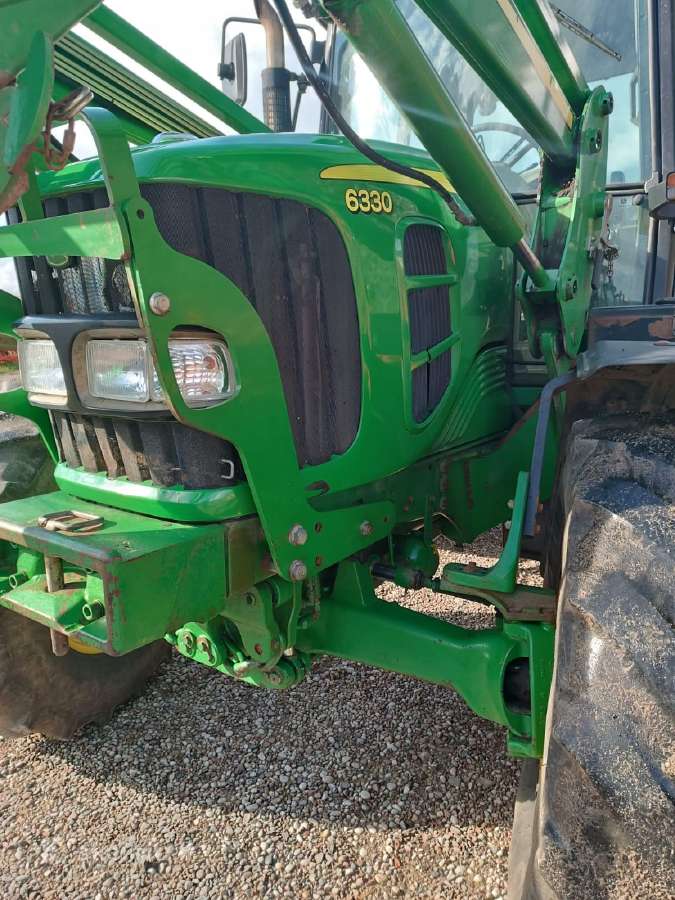 Traktorius john deere 6330 su krautuvu - nuotraukos Nr. 3
