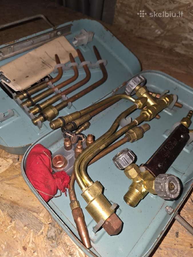 Dujinio suvirinimo degiklis Gs-2 su antgaliais - nuotraukos Nr. 4