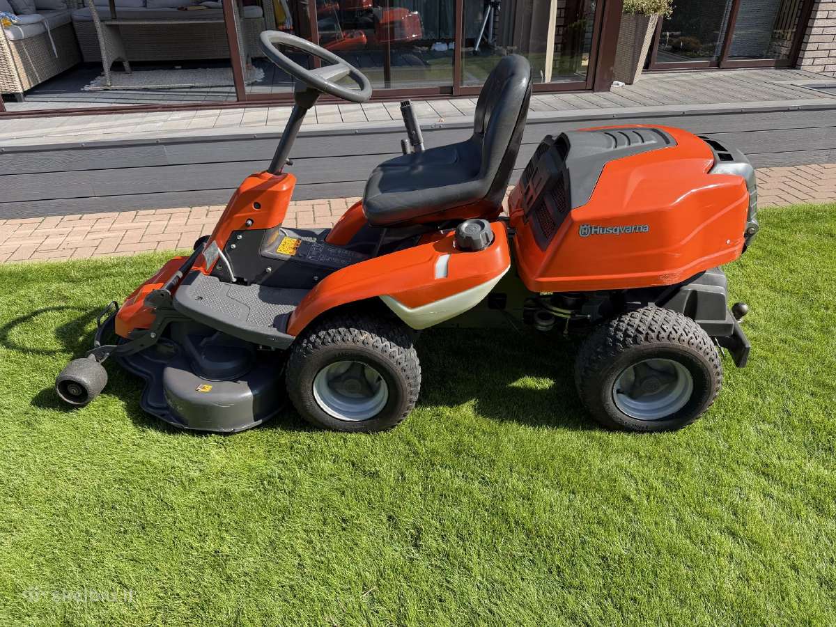 Sodo traktoriukas Husqvarna rider r213c - nuotraukos Nr. 4