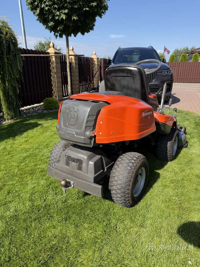 Sodo traktoriukas Husqvarna rider r213c - nuotraukos Nr. 6