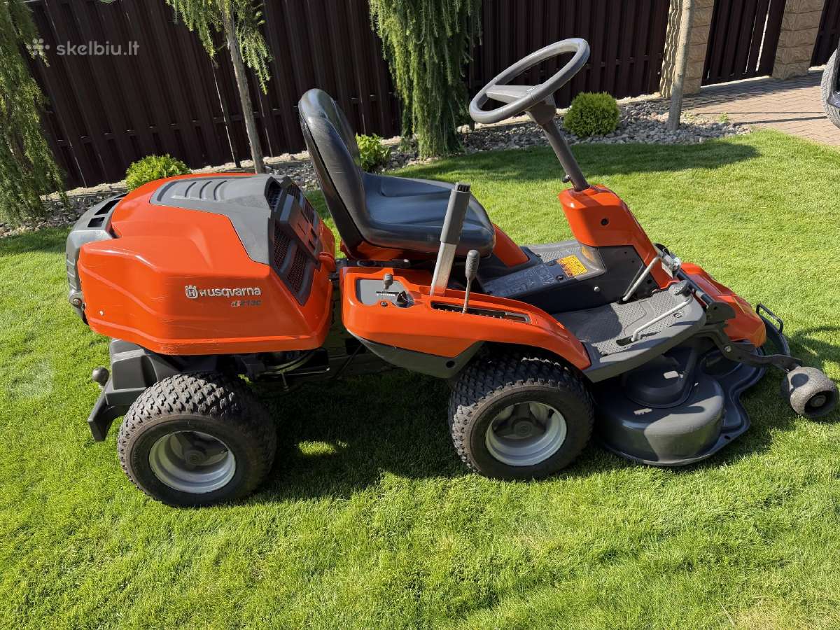 Sodo traktoriukas Husqvarna rider r213c - nuotraukos Nr. 7