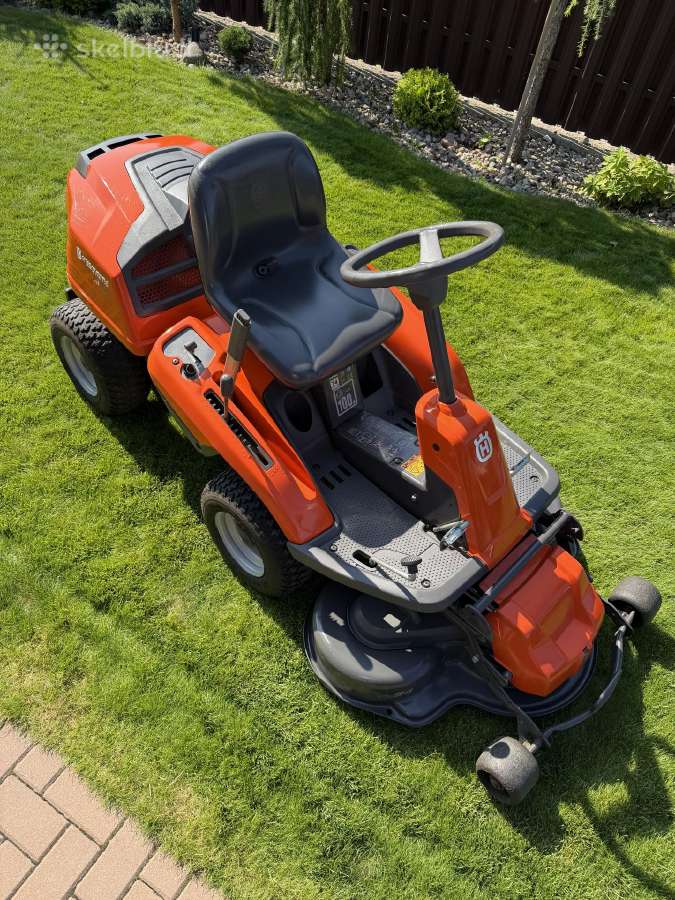Sodo traktoriukas Husqvarna rider r213c - nuotraukos Nr. 8