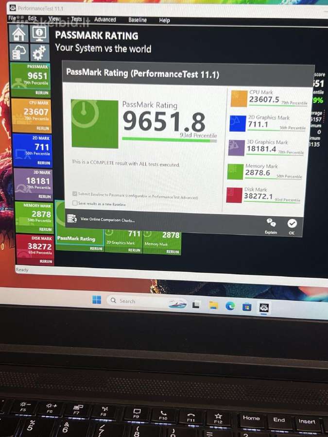 Lenovo Thinkpad T15g Gen2 i7 Rtx 3070 - nuotraukos Nr. 8