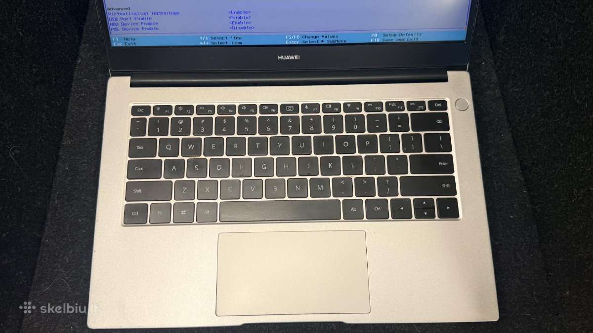 Huawei Matebook D14 su defektu - nuotraukos Nr. 3