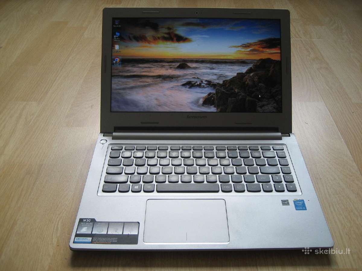 13.3 Lenovo M30-70 su i5/ 128gb/ 8gb/ 2 val. - nuotraukos Nr. 2