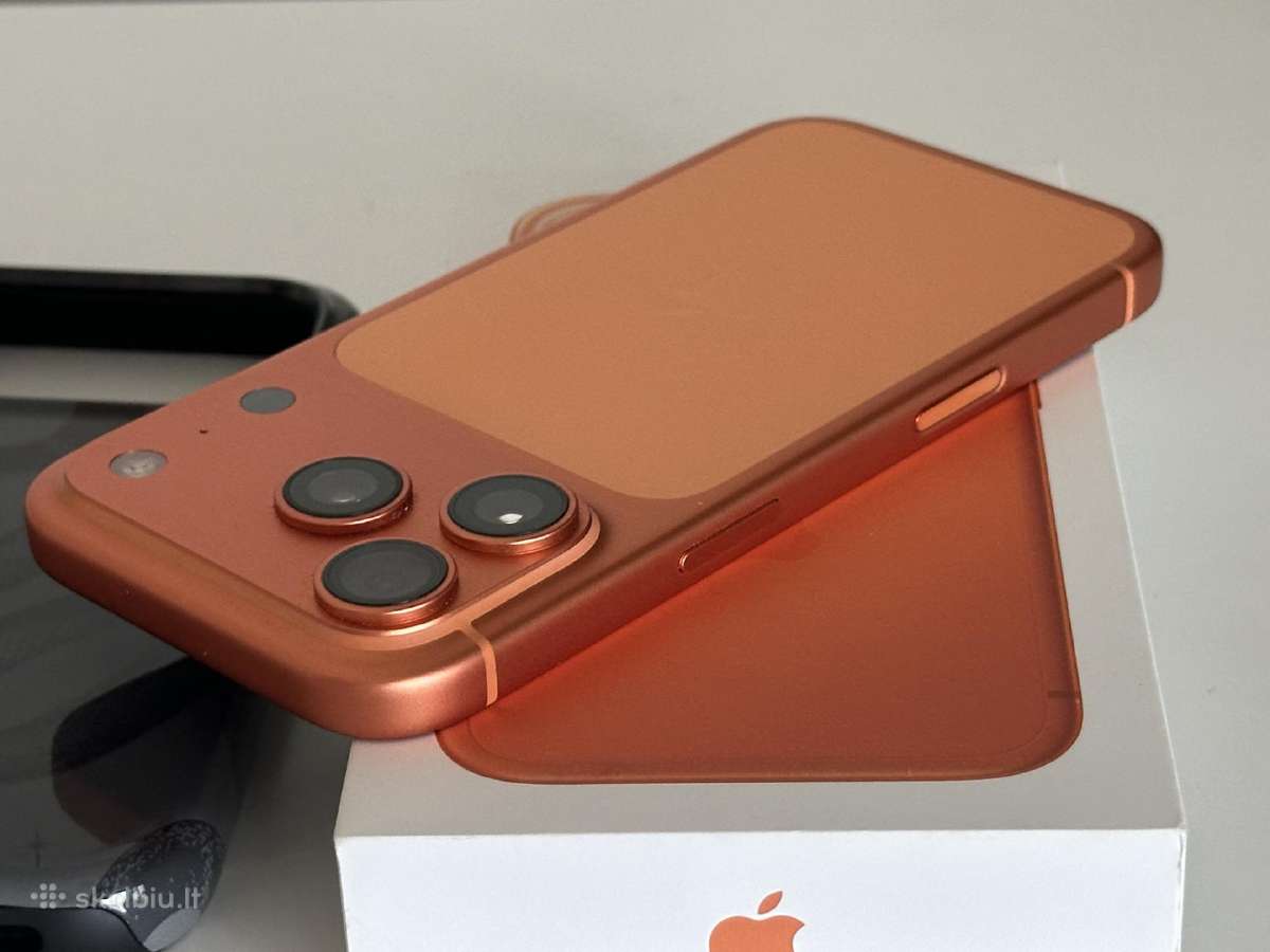 Parduodu iPhone 17 Pro Cosmic Orange 256gb - nuotraukos Nr. 9