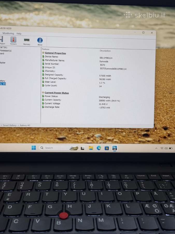 Lenovo Thinkpad L14 Gen 6 - nuotraukos Nr. 9