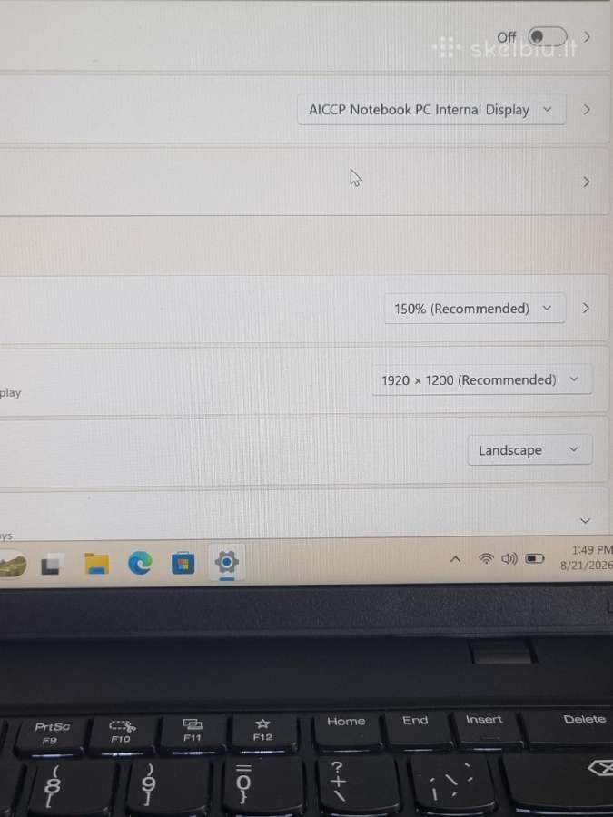 Lenovo Thinkpad L14 Gen 6 - nuotraukos Nr. 11
