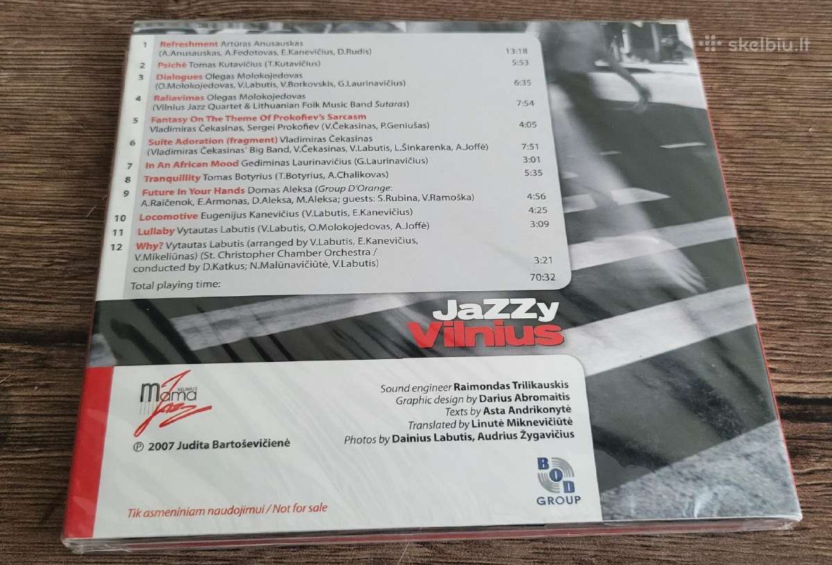 Jazzy in Vilnius CD - nuotraukos Nr. 2