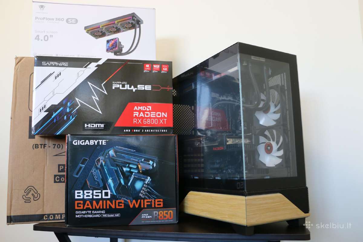 Ryzen 7 7800x3d / Rx 6800 XT 16gb / 32gb Ddr5 - nuotraukos Nr. 5