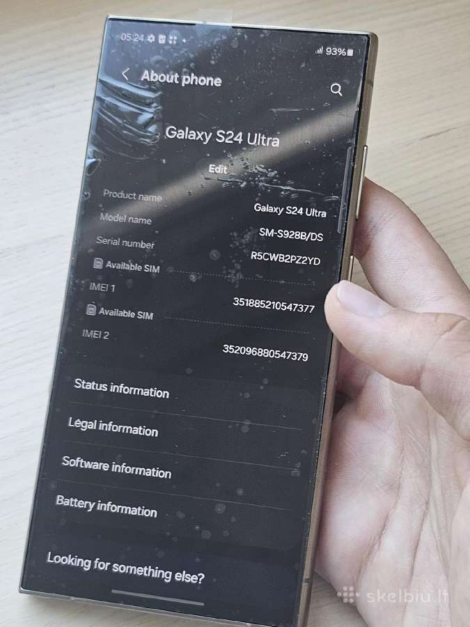 Samsung S24 Ultra Prototipas! - nuotraukos Nr. 2