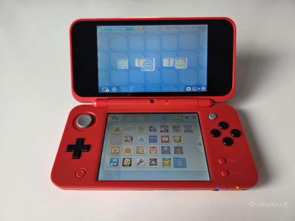 New Nintendo 2ds XL poke ball edition - nuotraukos Nr. 2