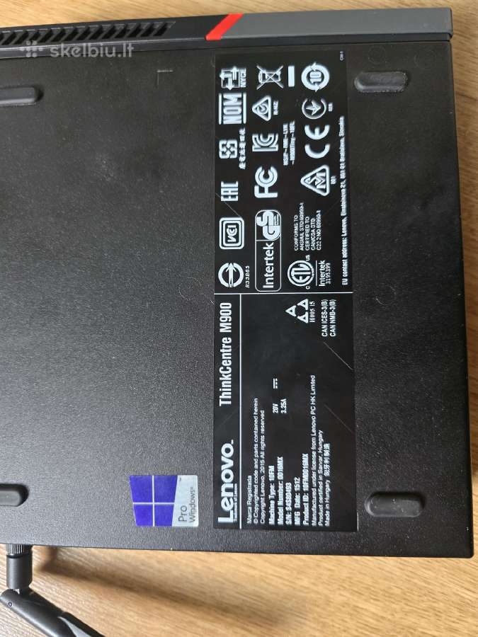 Lenovo thinkcentre M900 - nuotraukos Nr. 6