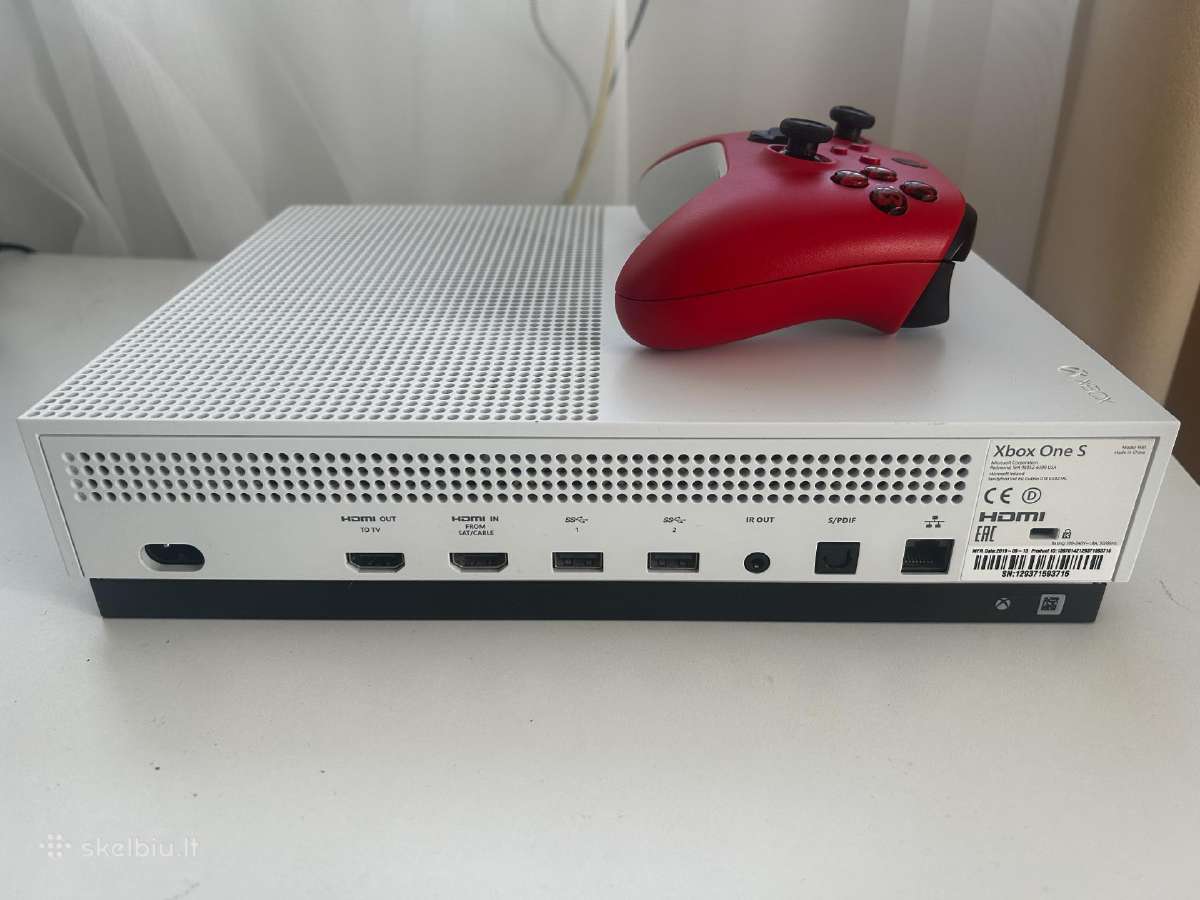 Xbox One S 1tb vietos + pultelis - nuotraukos Nr. 3