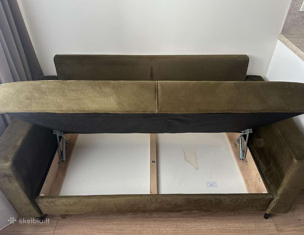 Žalia sofa - nuotraukos Nr. 3