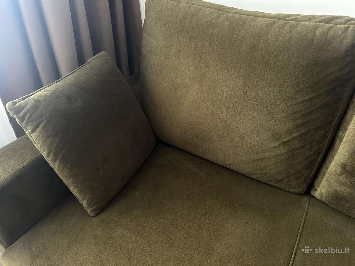 Žalia sofa - nuotraukos Nr. 4