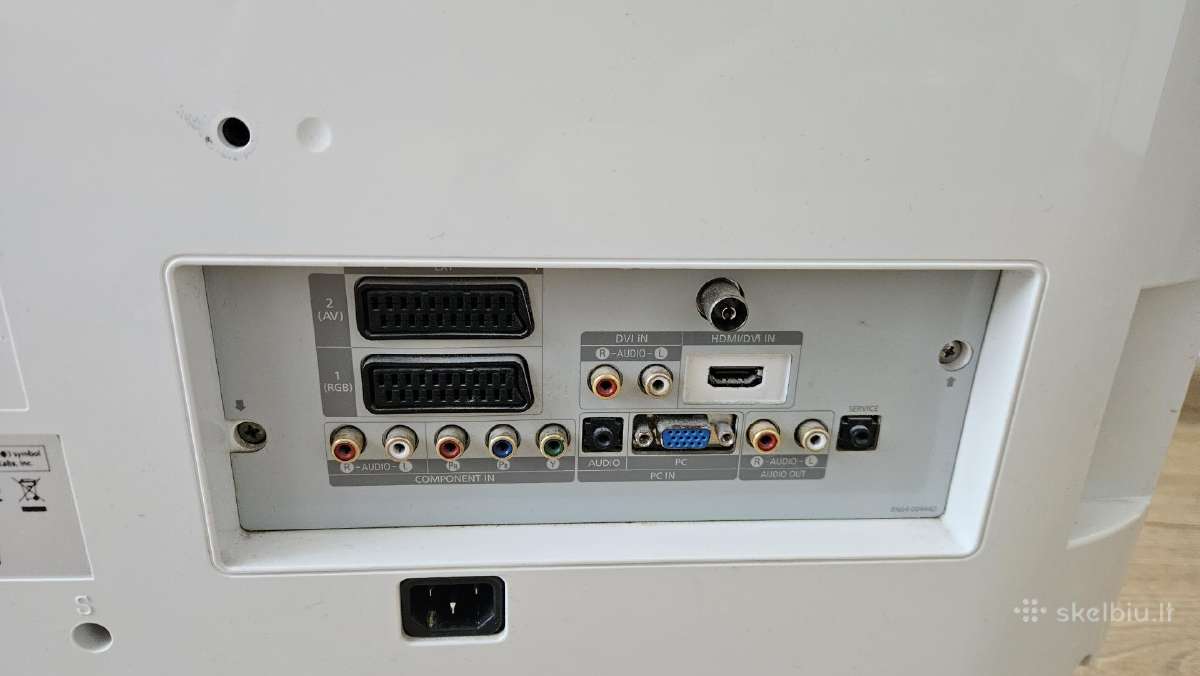 Televizorius Samsung Le32r71w baltas - nuotraukos Nr. 4