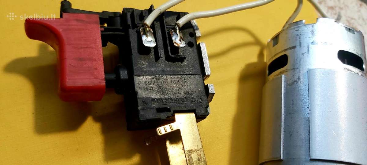 Bosch Gsr 12 V Professional su įkrovikliu, dėklu i - nuotraukos Nr. 8
