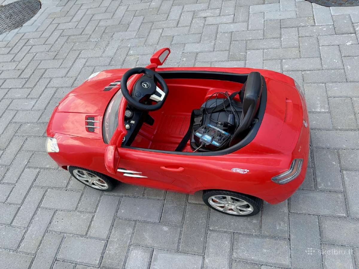 Vaikiškas elektrinis automobilis Mercedes su pultu - nuotraukos Nr. 2