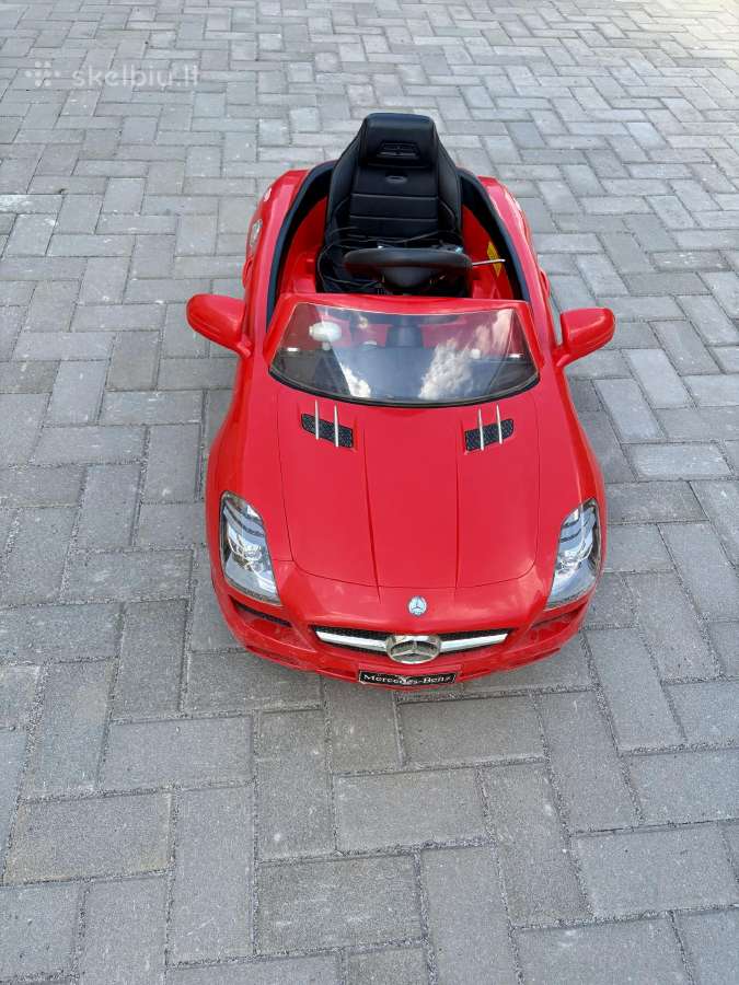 Vaikiškas elektrinis automobilis Mercedes su pultu - nuotraukos Nr. 3