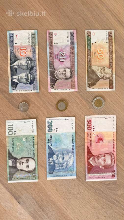 Numizmatika , monetos, moneta , rublis, litai - nuotraukos Nr. 25