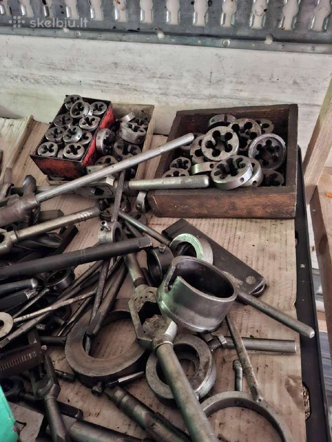 Parduodami metalo apdirbimo staklių įrankiai - nuotraukos Nr. 6