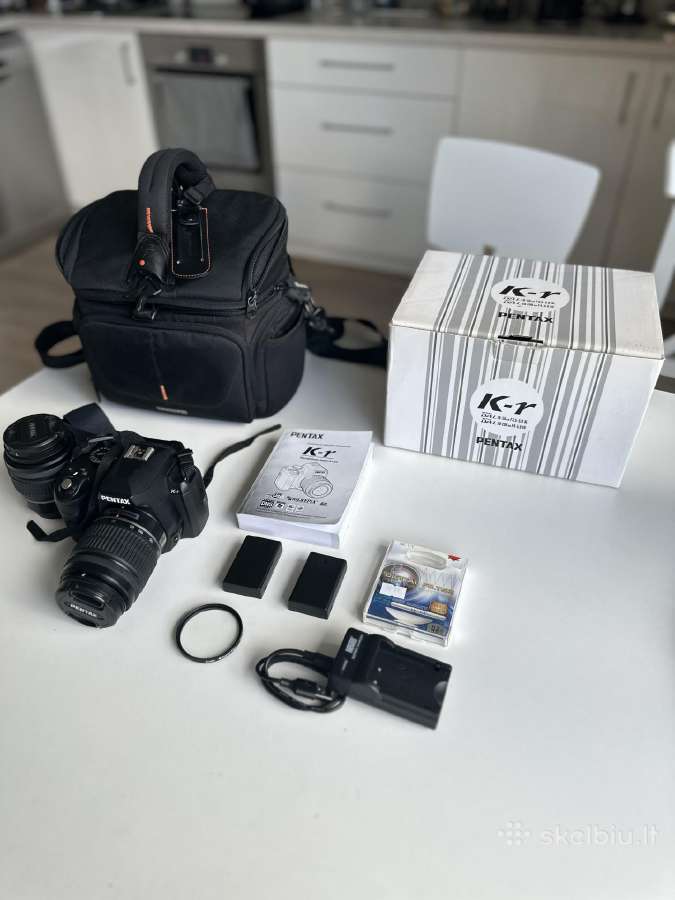 Pentax K-r Dslr komplektas, 2 objektyvai, A grade - nuotraukos Nr. 3