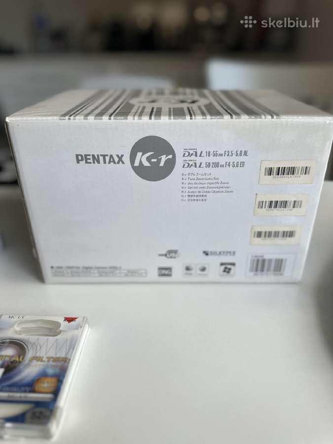 Pentax K-r Dslr komplektas, 2 objektyvai, A grade - nuotraukos Nr. 26
