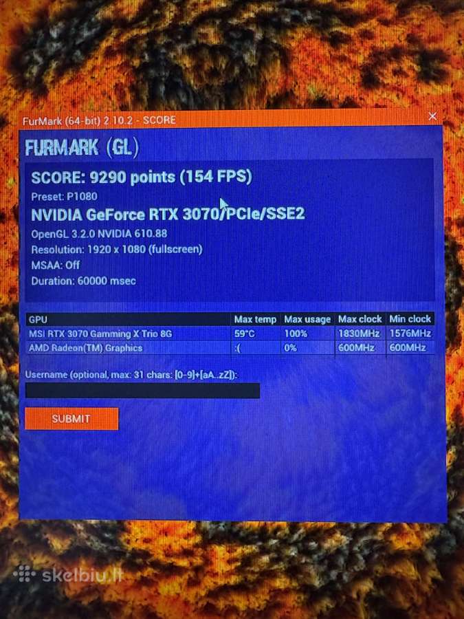 R5 7600 Rtx3070 32gb ddr5 1tb Gen4 - nuotraukos Nr. 6