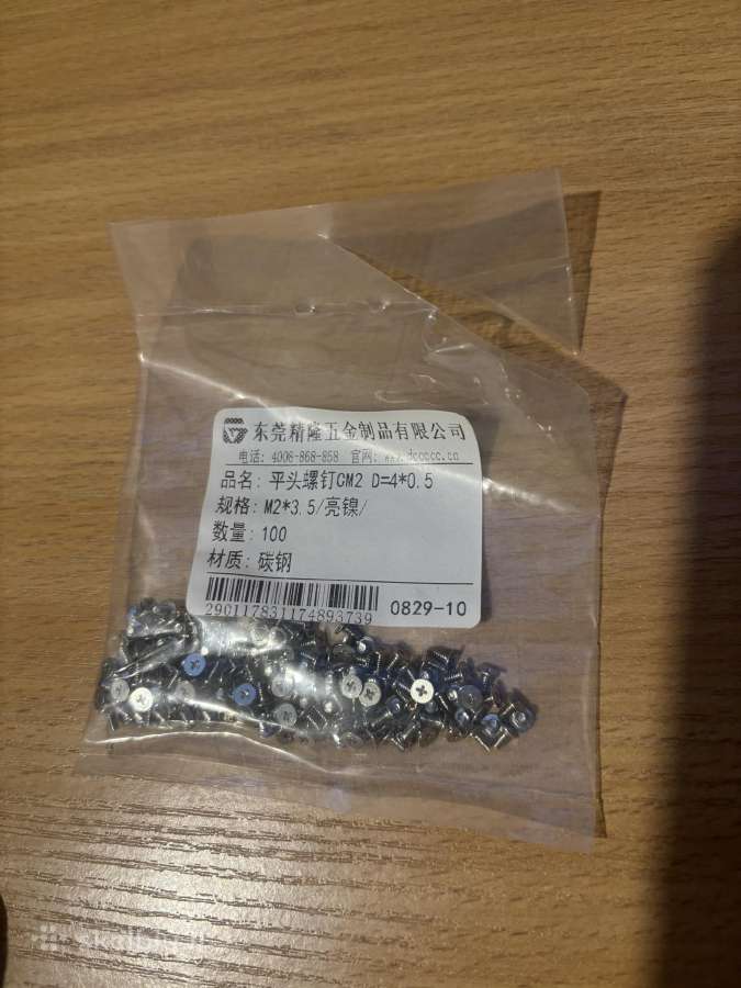 Varžteliai M2 x 3.5mm - nuotraukos Nr. 3