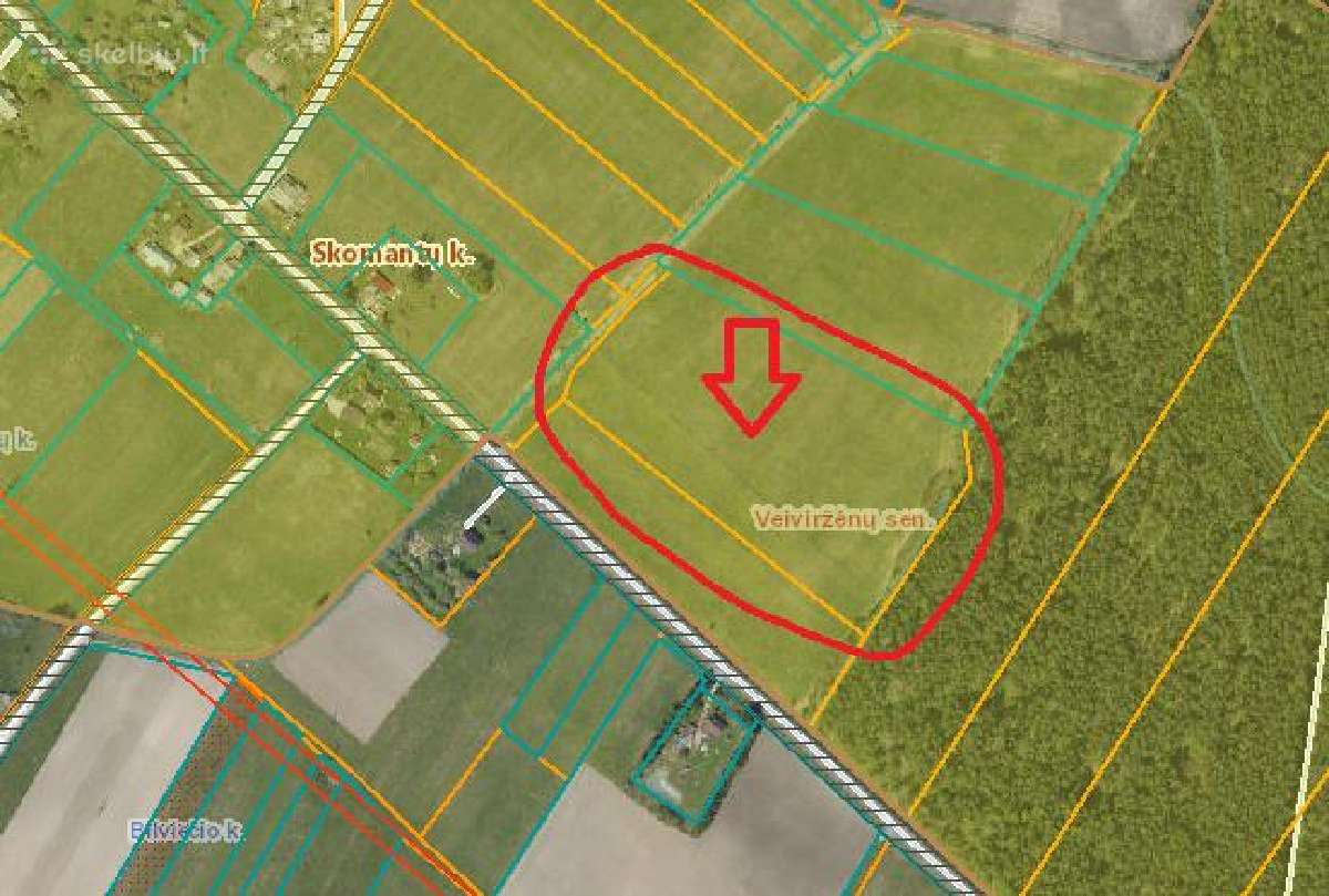Žemės sklypo dalis 1,21 ha iš bendro 3,19 ha ploto - nuotraukos Nr. 2