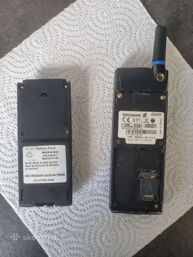 Vintažinis telefonas Ericsson Gh388 - nuotraukos Nr. 4