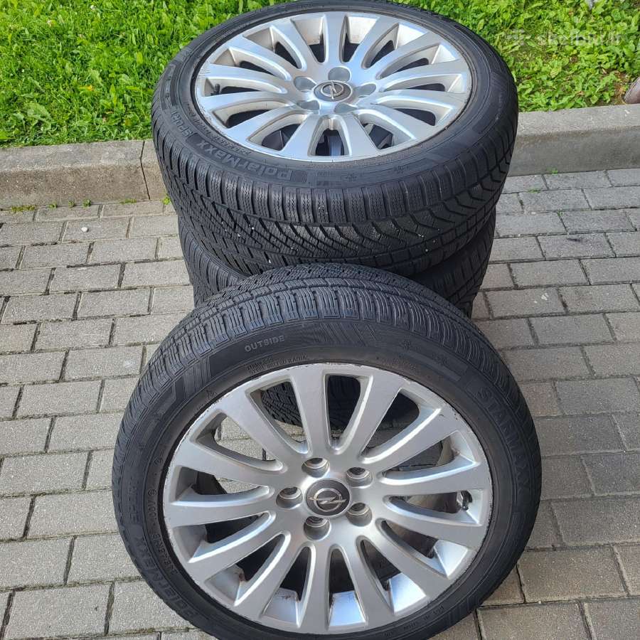 Parduodami opel insignia ratlankiai su padangomis - nuotraukos Nr. 2
